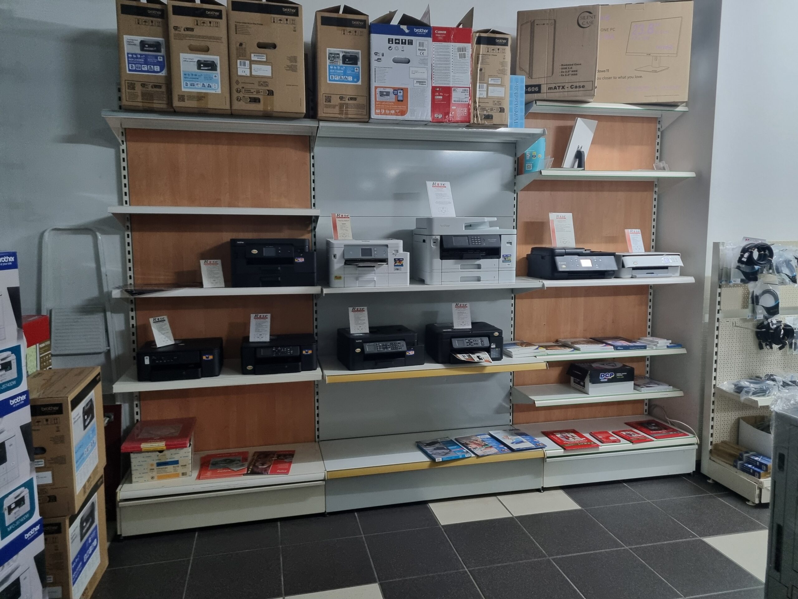 Drucker und Multifunktionsgeräte in unserer Ausstellung